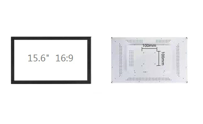 15.6寸嵌入式觸摸屏帶框款